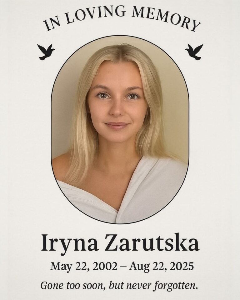 A Heartfelt Tribute to Iryna Zarutska: A Life of Resilience and Light