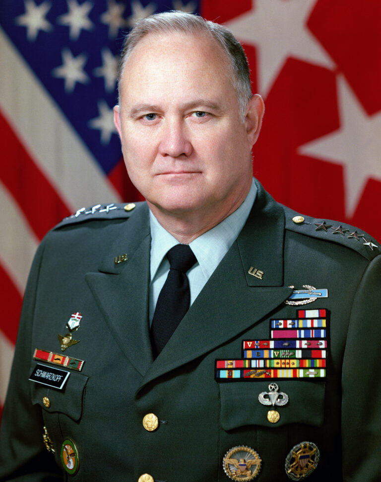 Honoring General H. Norman Schwarzkopf Jr.: The Unyielding Storm of Leadership and Valor